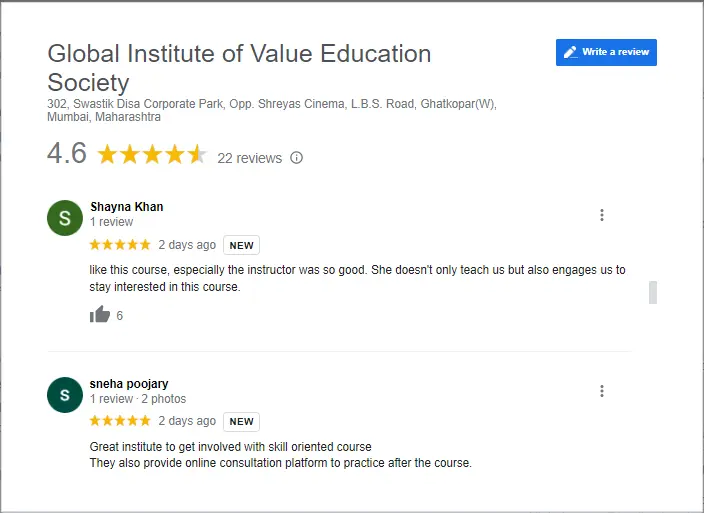 Global Institute Of Value Education Society